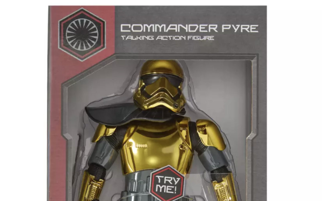 New Star Wars Galaxy's Edge Commander Pyre Talking Action Figure available now!